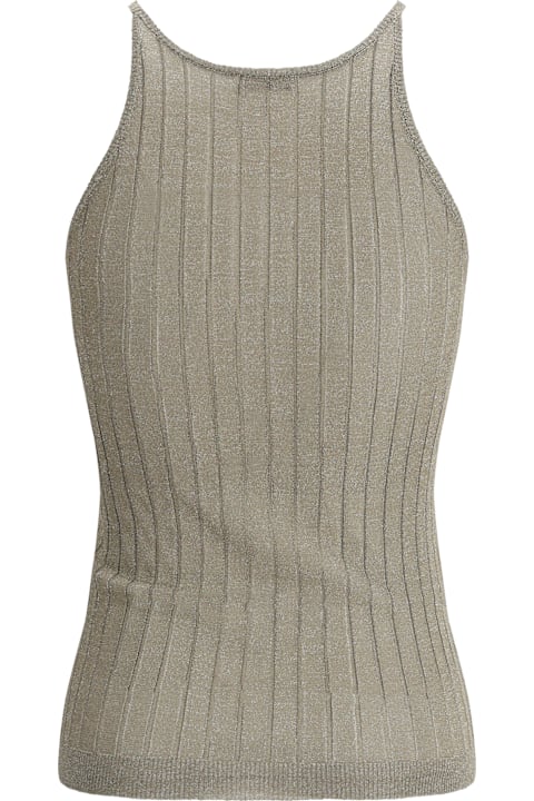 Brunello Cucinelli Sale for Women Brunello Cucinelli Lurex Tank Top
