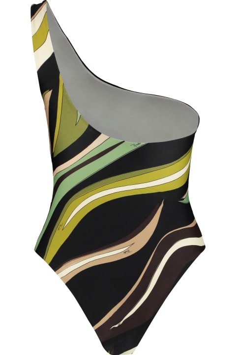 Pucci Swimwear for Women Pucci One-shoulder Swimsuit