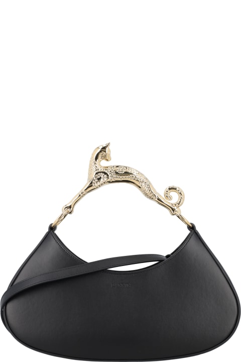 Totes for Women Lanvin Hobo Cat Bolide Leather Bag