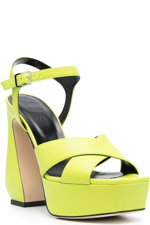 Homeware SI Rossi Leather Heel Sandals