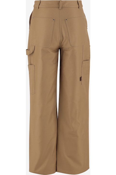 Casablanca Pants & Shorts for Women Casablanca Cotton Cargo Pants