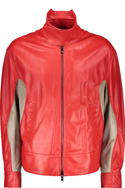 Fashion for Kids Ferrari Lambskin Bomber Jacket