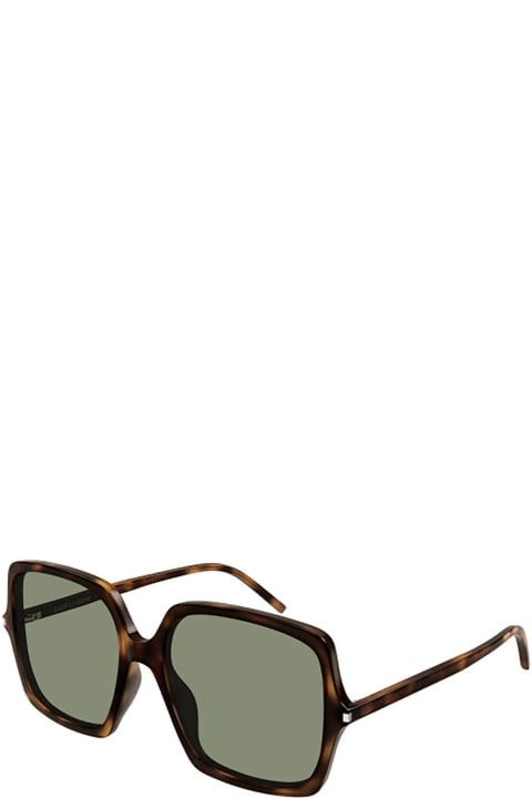 ウィメンズ Saint Laurent Eyewearのアイウェア Saint Laurent Eyewear Square Frame Sunglasses