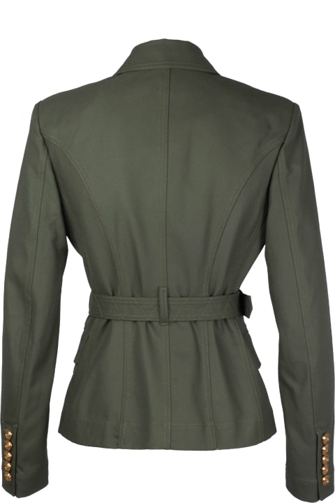Coats & Jackets for Women Balmain Cotton Jacket