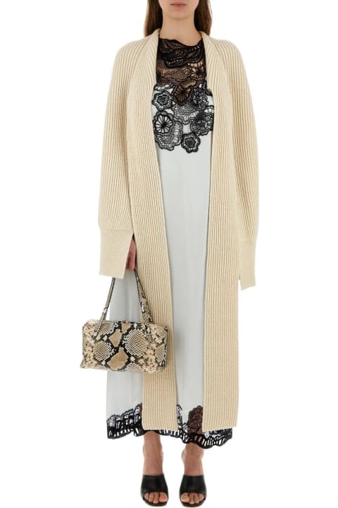 Jil Sander Coats & Jackets for Women Jil Sander Ivory Cotton Blend Cape