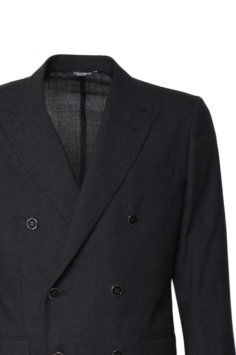 Dolce & Gabbana Coats & Jackets for Men Dolce & Gabbana Double Breasted Blazer