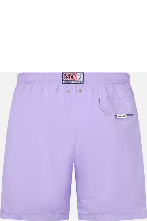 Homeware MC2 Saint Barth Man Lightweight Fabric Lilac Swim-shorts Lighting Pantone | Pantone® Special Edition