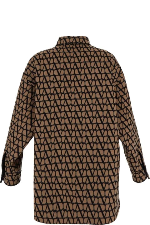 Clothing for Women Valentino Garavani Logoed Wool Jacket