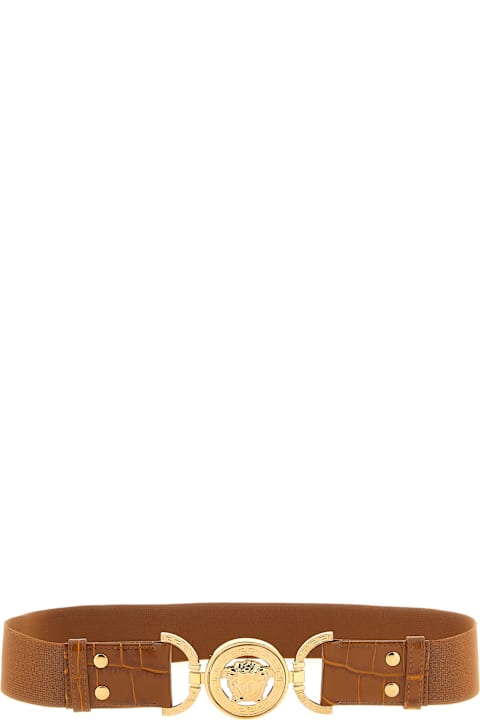 Versace 'medusa '95' Elastic Belt