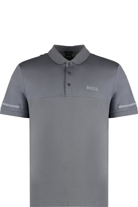 Hugo Boss Men Hugo Boss Short Sleeve Cotton Polo Shirt
