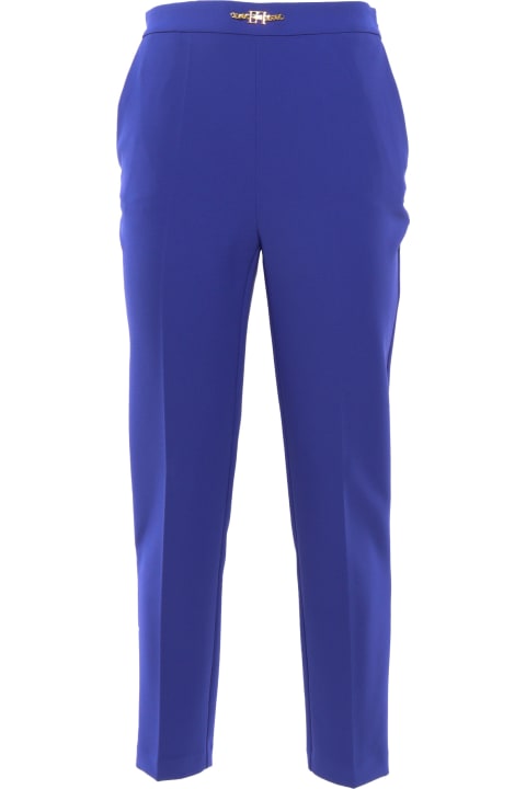 Elisabetta Franchi Pants & Shorts for Women Elisabetta Franchi Pantalone Dritto Blu