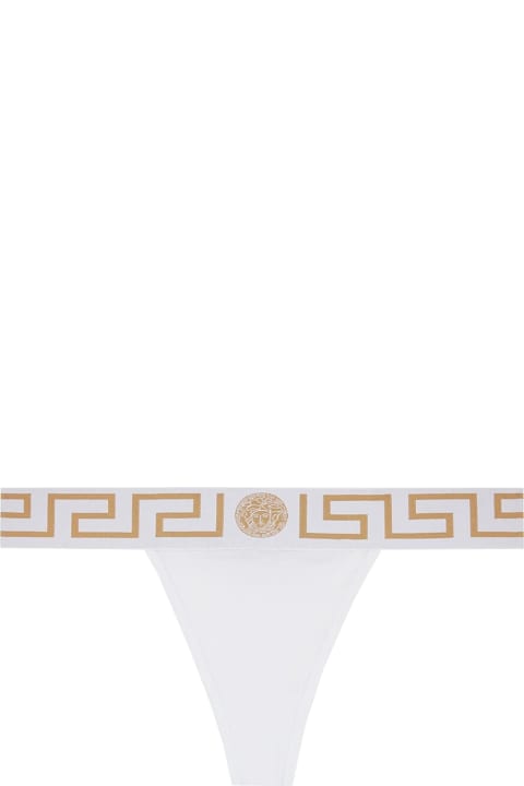 Versace Underwear & Nightwear for Women Versace Thong With Greek