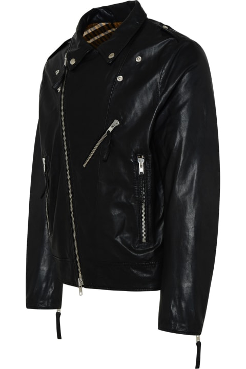 Bully Coats & Jackets for Men Bully Black Genuine Leather Jacket