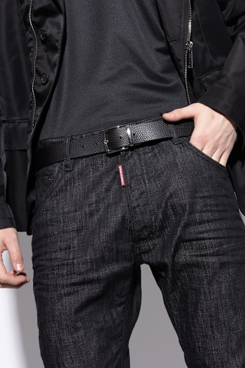 Dsquared2 Belts for Men Dsquared2 Dsquared2 Leather Belt