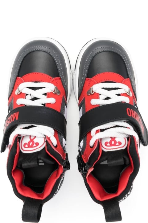 Shoes for Boys Moschino Sneakers With Print