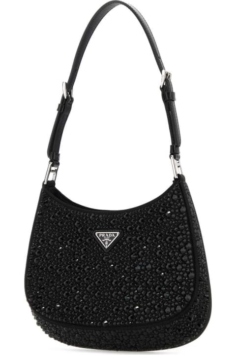 Bags for Women Prada Embellished Satin Cleo Handbag