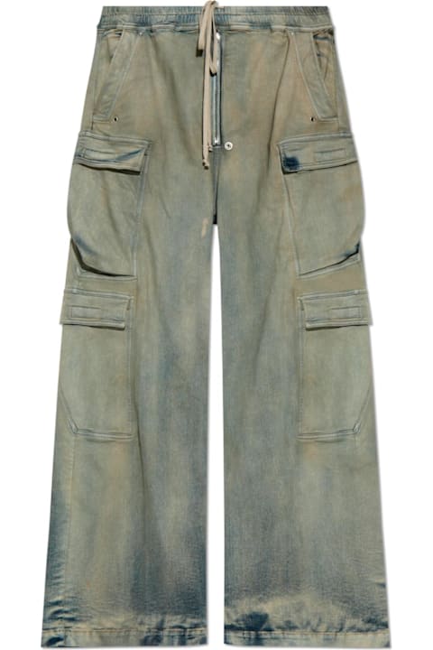 Clothing for Men Rick Owens Lace-up Cargo Straight Trousers