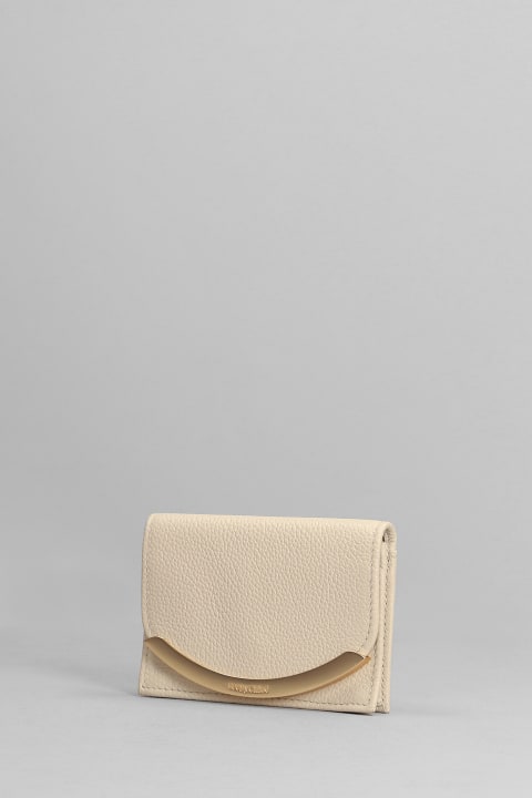 See by Chloé Women See by Chloé Lizzie Wallet In Beige Leather