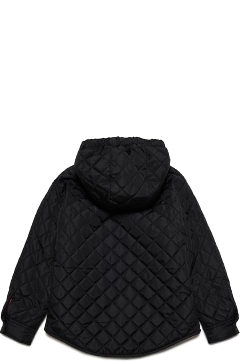 D2j434u Jacket Dsquared Sleeveless Padded Jacket Branded With Surf Logo Patch