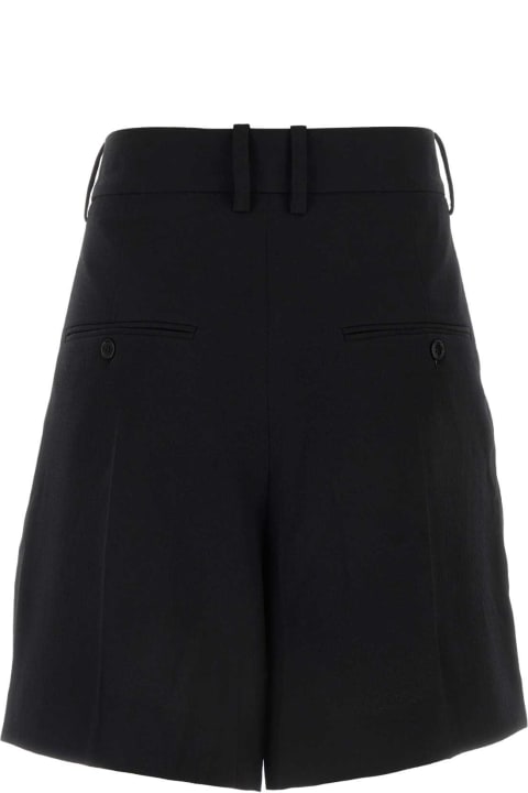 Isabel Marant Pants & Shorts for Women Isabel Marant Black Stretch Polyester Blend Elna Bermuda Shorts