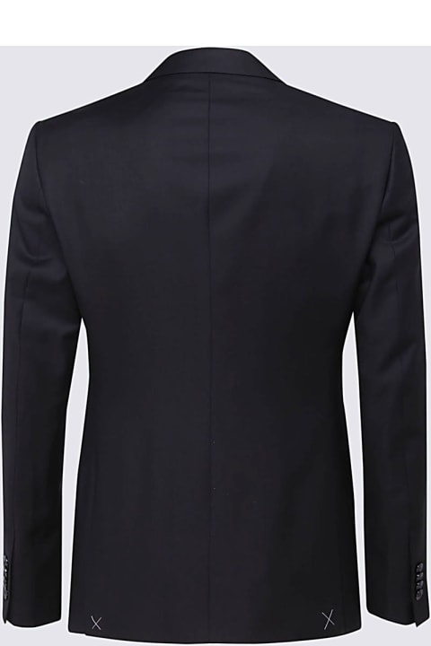 Giorgio Armani Suits for Men Giorgio Armani Dark Blue Wool Suits