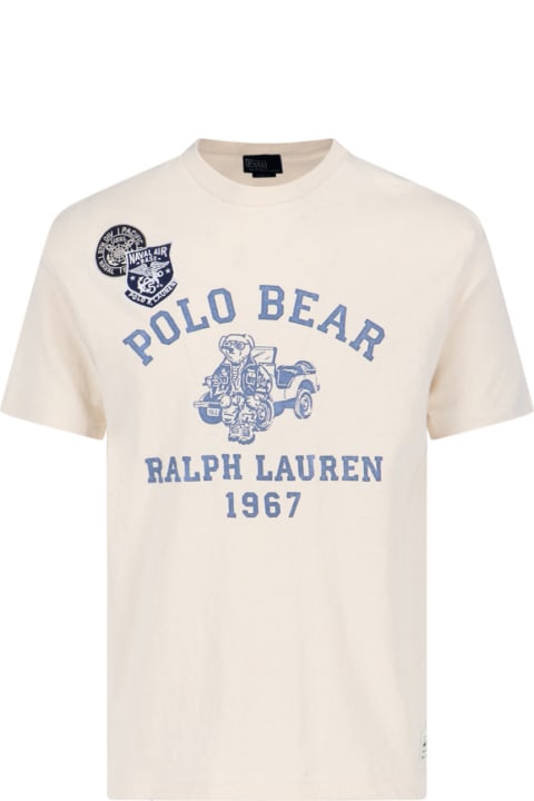 Polo Ralph Lauren Topwear for Women Polo Ralph Lauren 'polo Bear' T-shirt
