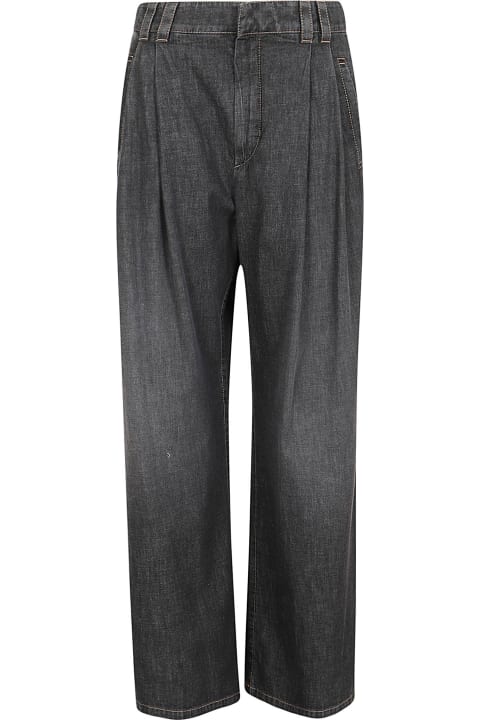 Pants & Shorts for Women Brunello Cucinelli Pantalone Denim