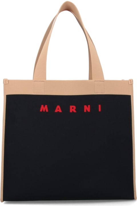 Bags Sale for Men Marni Logo Tote Bag