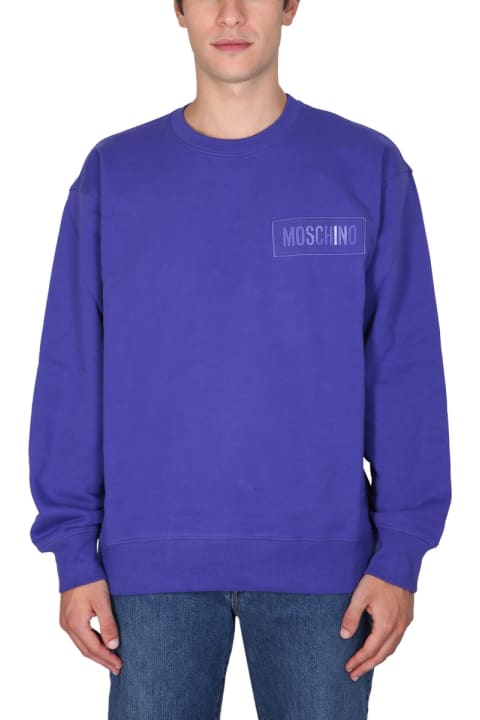 Moschino Fleeces & Tracksuits for Men Moschino Sweatshirt With Logo Patch