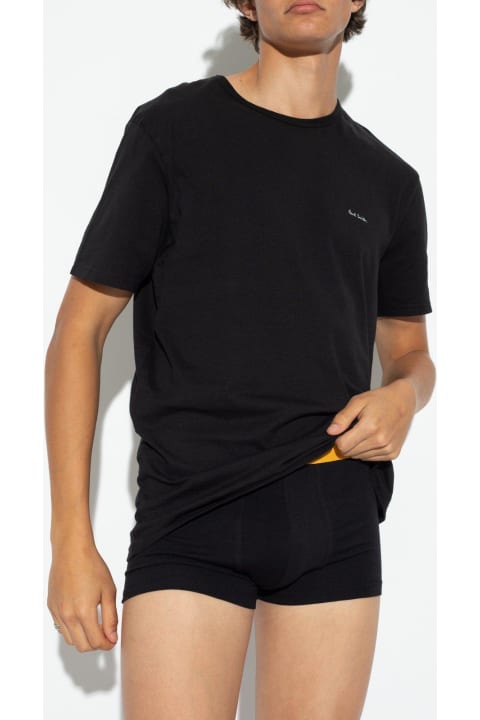 ملابس داخلية لـ القسم الرجالي Paul Smith Branded T-shirt Five Pack