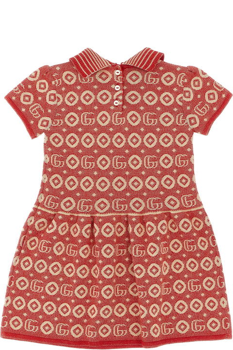 Dresses for Baby Girls Gucci Jaquard Logo Dress