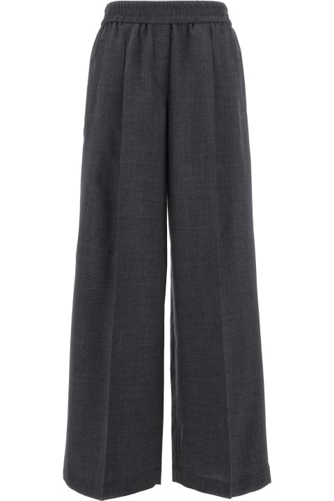 Brunello Cucinelli Pants & Shorts for Women Brunello Cucinelli Front Pleat Pants