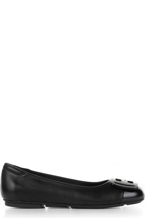 Hogan Shoes for Women Hogan H661 Patent Leather Ballet Flats