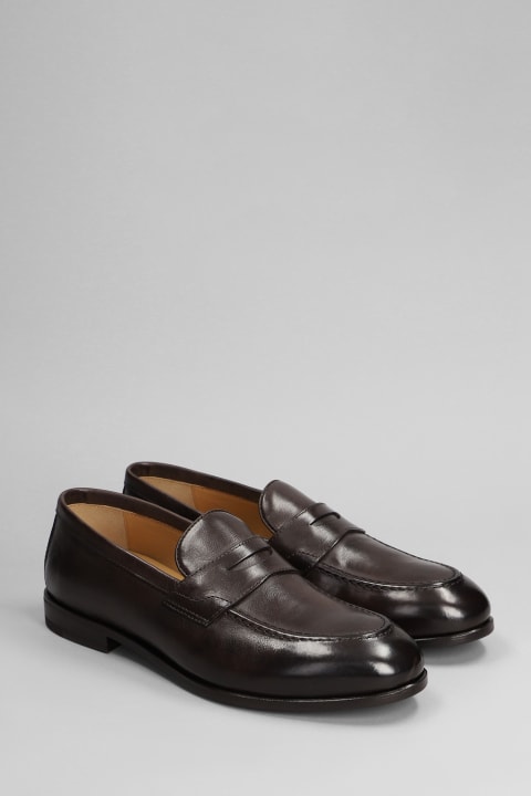 メンズ新着アイテム Henderson Baracco Loafers In Brown Leather
