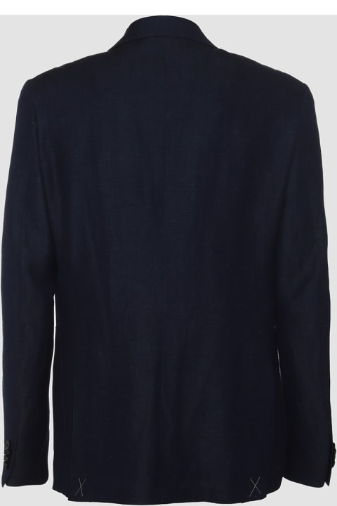 Zegna Coats & Jackets for Men Zegna Blue Blazer