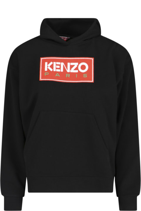 Kenzo for Women Kenzo Logo Embroidered Hoodie