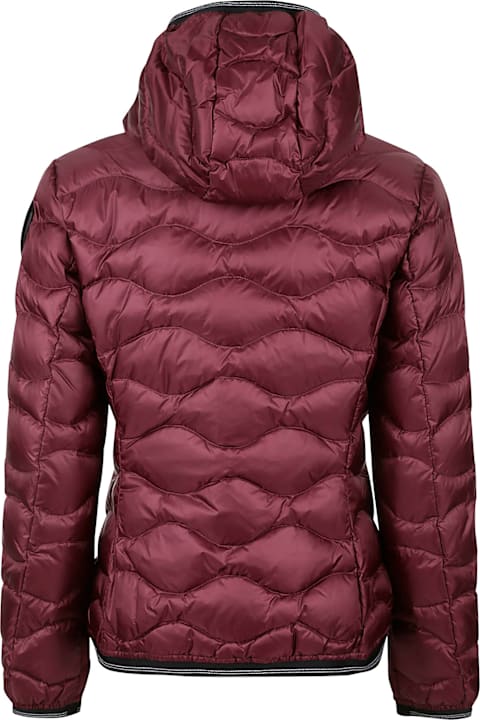 Blauer Coats & Jackets for Women Blauer Logo Patch Quilted Zipped Jacket