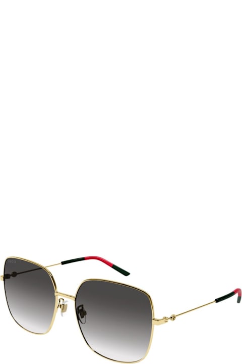 Gucci Eyewear Eyewear for Women Gucci Eyewear Gg1195sk001 Gold Gold Grey