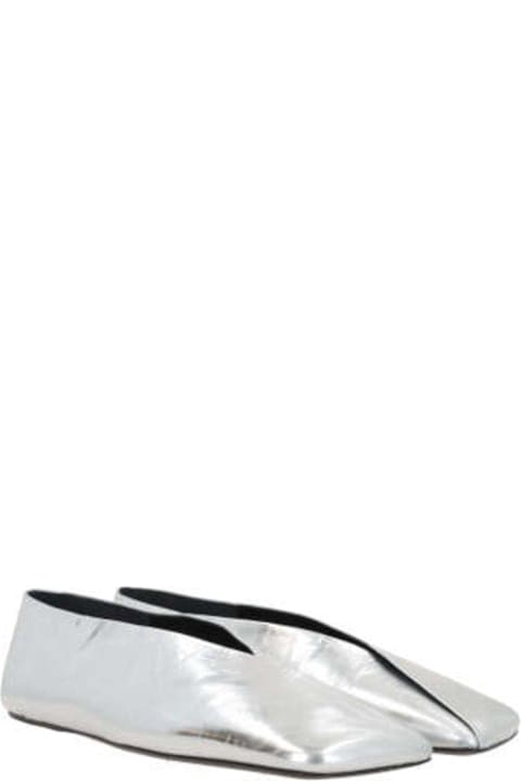 Fashion for Women Jil Sander Square Toe Ballerina Flat Shoes