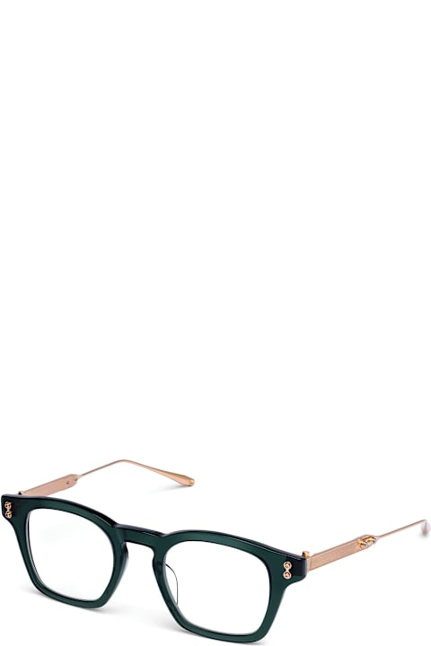 Akoni for Kids Akoni Wise - Deep Emerald Green / 12k Gold Rx (45) Glasses
