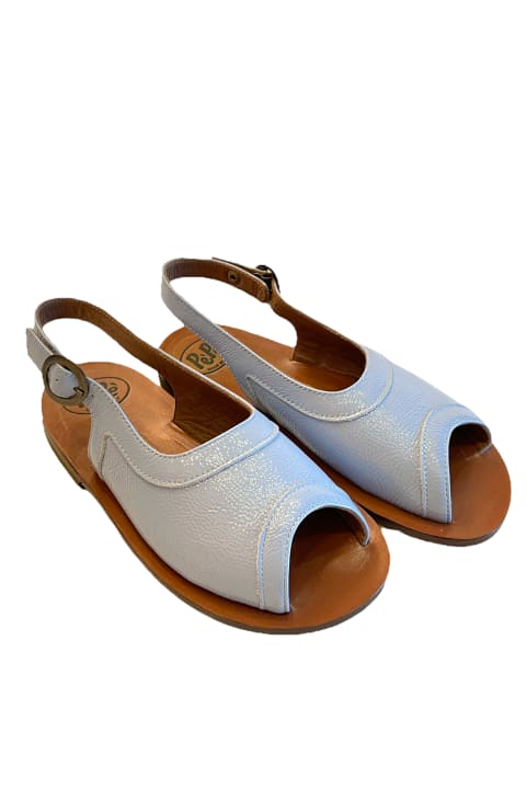 Sandals With Back Strap