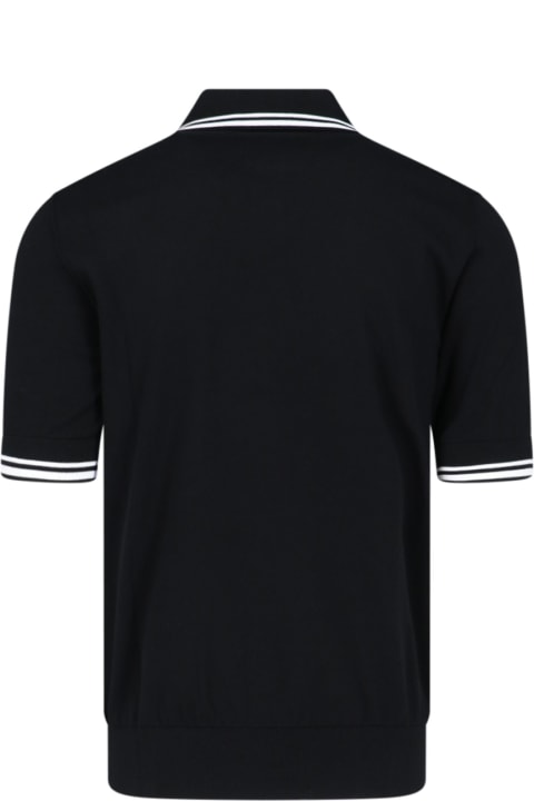 Topwear for Men Dolce & Gabbana Logo Polo Shirt