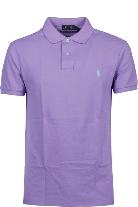 أدوات منزلية Polo Ralph Lauren Logo Embroidered Polo Shirt