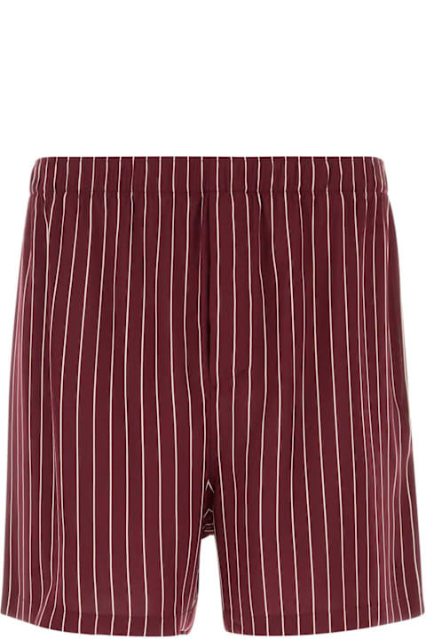 Homeware Saint Laurent Embroidered Viscose Shorts