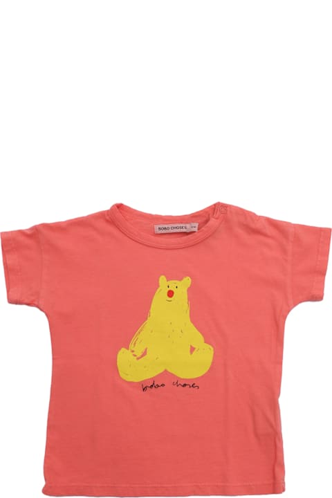 Bobo Choses T-Shirts & Polo Shirts for Women Bobo Choses Hug Me Bear T-shirt