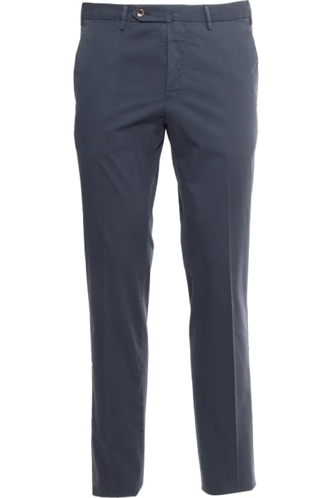 PT01 Clothing for Men PT01 Superslim Blue Trousers