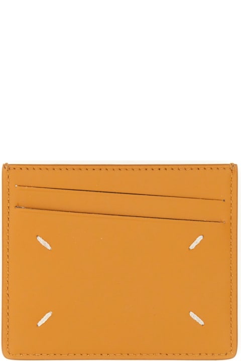 Accessories for Men Maison Margiela Leather Card Holder