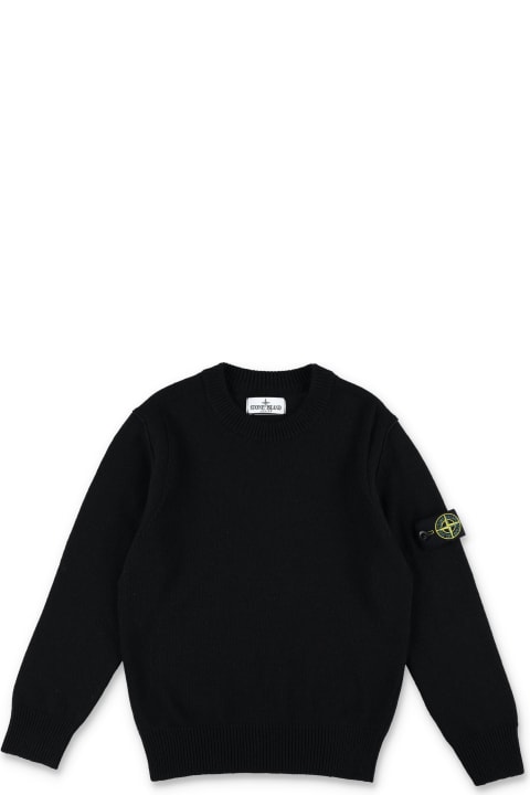 Stone Island Junior Sweaters & Sweatshirts for Girls Stone Island Junior Knit Basic