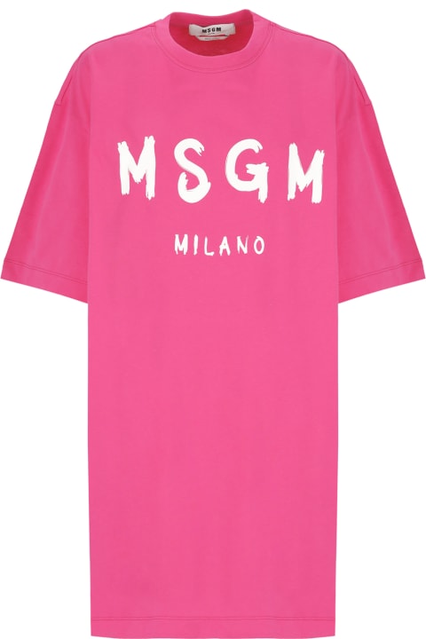 Fashion for Women MSGM Dress With Logo
