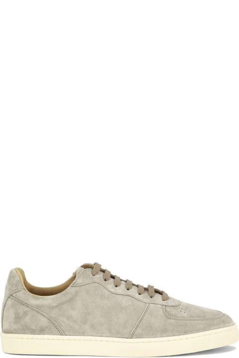 Fashion for Women Brunello Cucinelli Round-toe Lace-up Sneakers